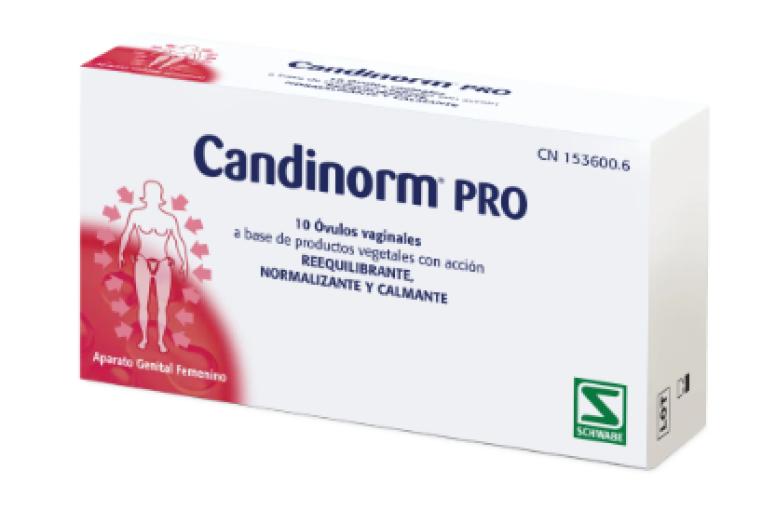 sistema genitourinario CANDINORM PRO 10 OVULOS