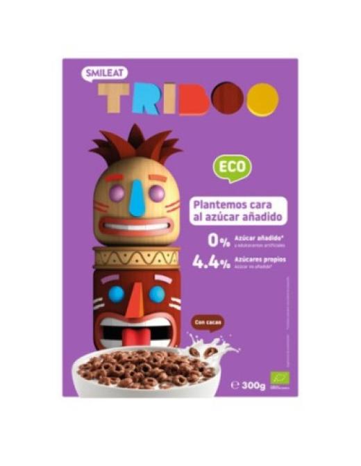 copos, mueslis y salvados CEREALES TRIBOO SABOR CHOCOLATE ECO 300 GRS