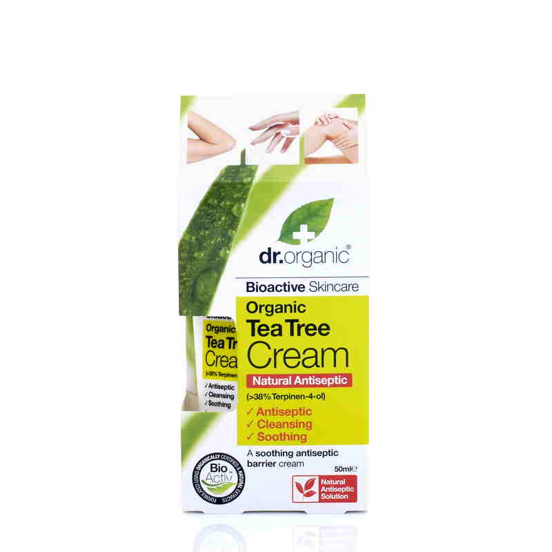 línea facial CREMA ANTISEPTICA DE ARBOL DE TE 50ML