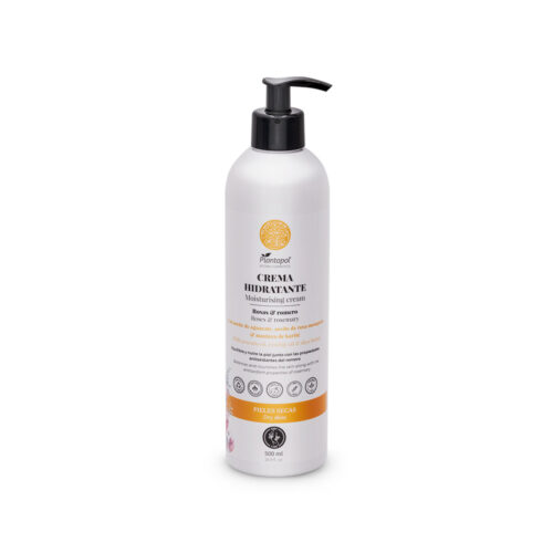 línea corporal CREMA CORPORAL PIELES SECAS BIO ROSAS Y ROMERO 500ML