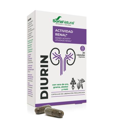 plantas en comprimidos DIURIN LIBERACION PROLONGADA 30 CAPS