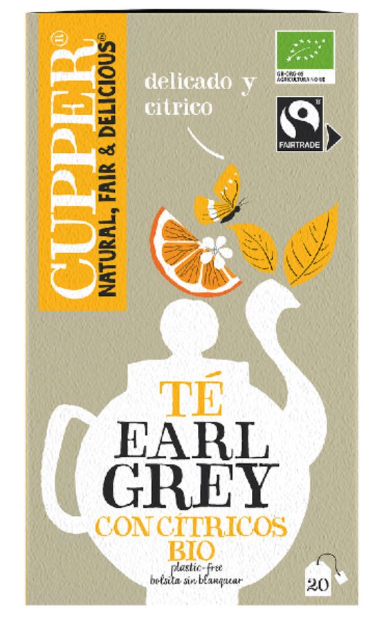 plantas en filtro INFUSION EARL GREY CON CITRICOS BIO 20 BOLSAS