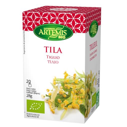 plantas en filtro INFUSION TILA 20 BOLSAS