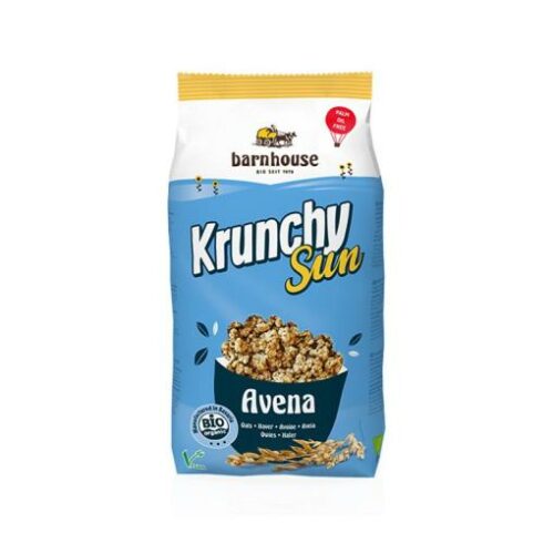 copos, mueslis y salvados KRUNCHY AVENA 375G BIO