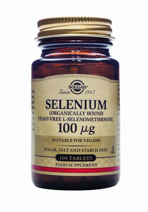 vitaminas SELENIO 100MG 100 comp S/LEV VEG