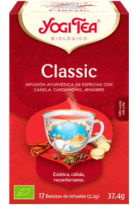 plantas en filtro YOGUI TEA CHAI CLASSIC 17 FILTROS BIO