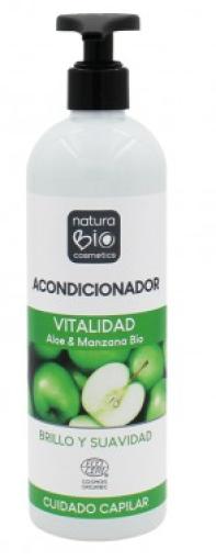 línea capilar ACONDICIONADOR VITALIDAD MANZANA & ALOE VERA BIO 500ML