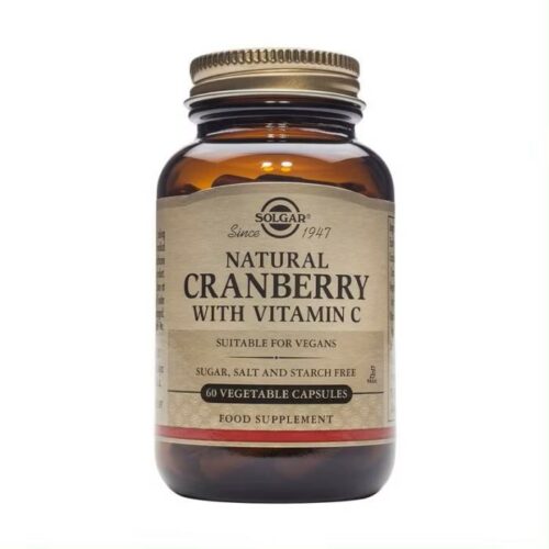 antioxidantes ARANDANO ROJO CON VITAMINA C 60 Cápsulas Vegetales.