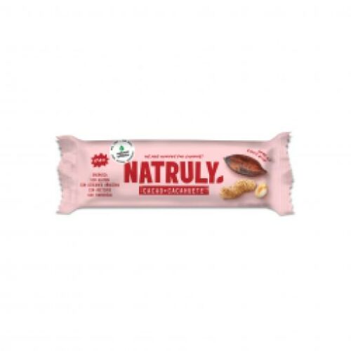 aperitivos y frutos secos BARRITA DE CACAO Y CACAHUETE 40 grs