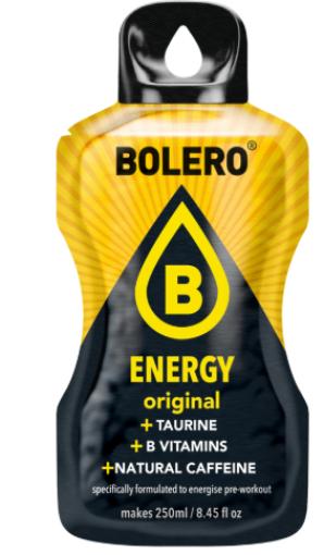 bebidas solubles BOLERO ENERGY ORIGINAL 7 GRS
