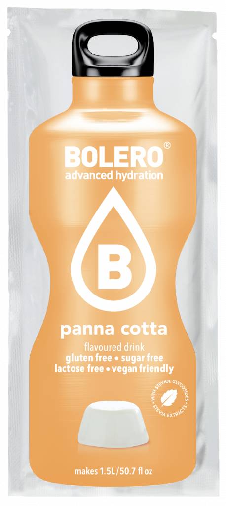 bebidas solubles BOLERO PANNACOTTA SOBRE 9 GRS
