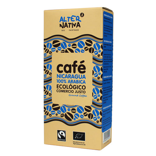 bebidas CAFE NICARAGUA 100% ARABICA ECO 250 grs