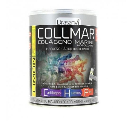 huesos y articulaciones COLLMAR COLAGENO MARINO VITAM C + ACID HIALURONICO SABOR LIMON 300 GR