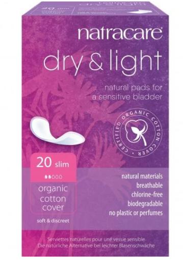 higiene intima COMPRESAS FINAS PARA LA INCONTINENCIA 20 UDS