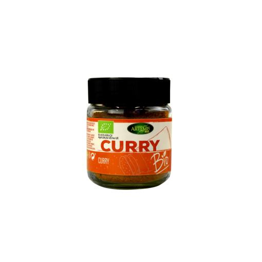 sales, condimentos y salsas CURRY BIO 80g