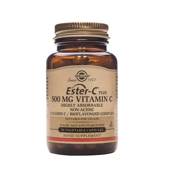 antioxidantes ESTER-C® PLUS 500 mg. 50 caps Cápsulas Vegetales.