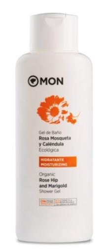 línea corporal GEL DE BAÑO DE ROSA MOSQUETA Y CALENDULA ECO 750 ML