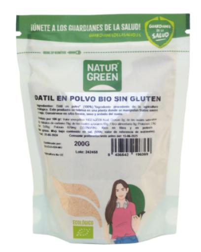 harinas y sémolas HARINA DE DATIL EN POLVO BIO 200G