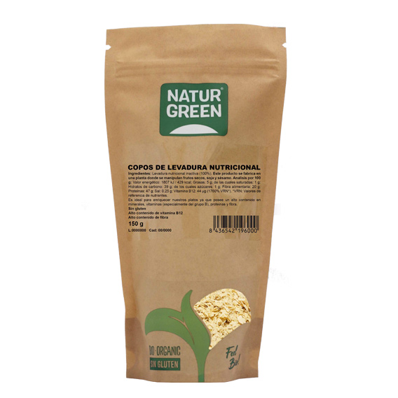 superalimentos LEVADURA NUTRICIONAL ALTO CONTENIDO EN B12 150G S/GLU