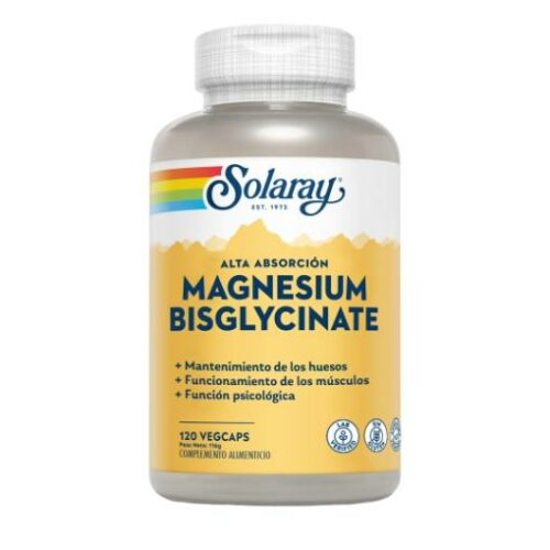 minerales MAGNESIO BISGLICINATO 120 CAP VEG