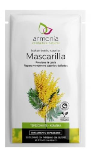 línea facial MASCARILLA CAPILAR DE TEPEZCOHUITE MONODOSIS 15grs