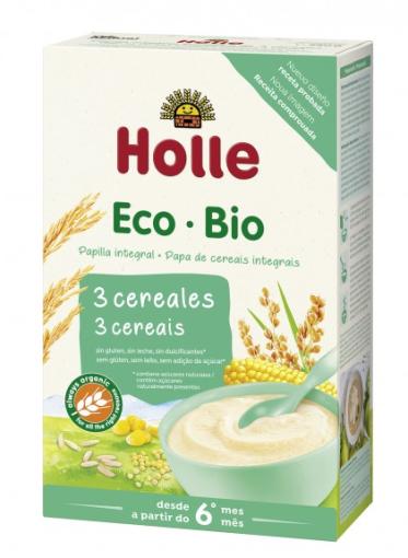 alim infantil PAPILLA 3 CEREALES BIO 250GRS