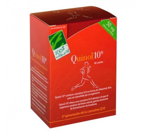 antioxidantes QUINOL 10 50 mg 60 PERLAS