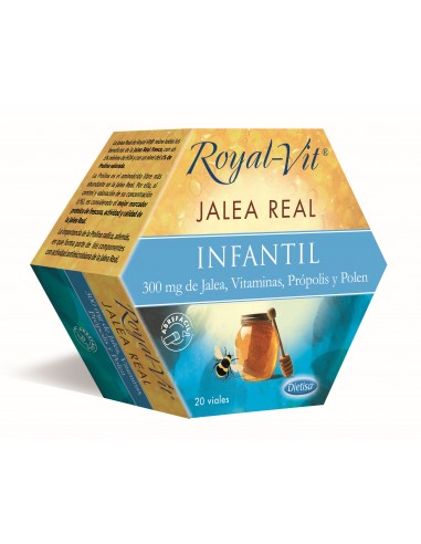 jaleas y energeticos ROYAL VIT INFANTIL 300 MG 20 AMPOLLAS