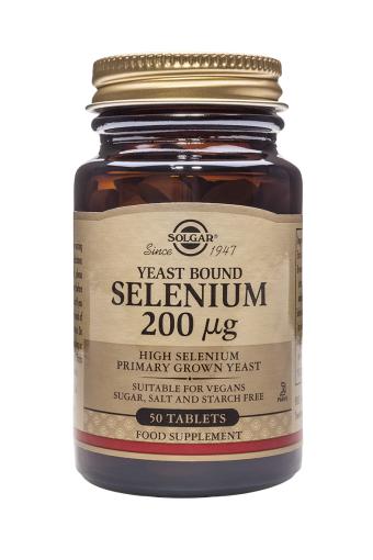 antioxidantes SELENIO 200 MG. 50 COM EN LEVADURA VEG
