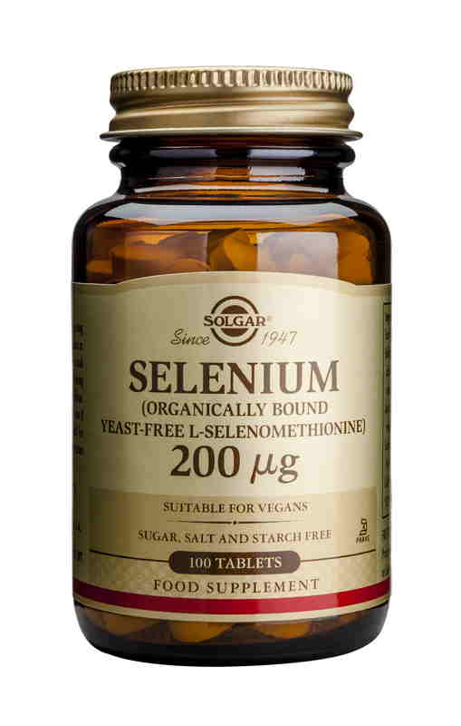 minerales SELENIO 200MCG 100COMP S/ LEV VEG
