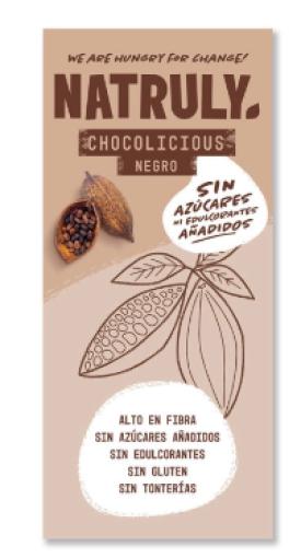 repostería y chocolates TABLETA CHOCO NEGRO 72 % 85G