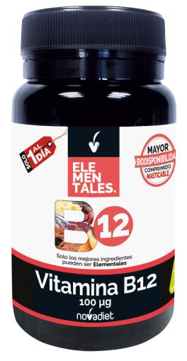 vitaminas VITAMINA B12 100 µg 120 comp