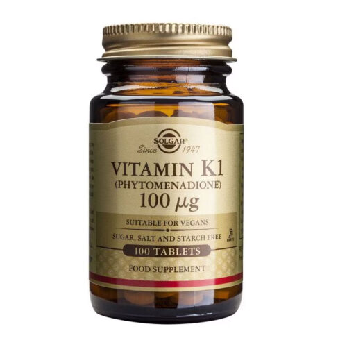 vitaminas VITAMINA K1 (fitonadiona) 100 mcg 100 Comp