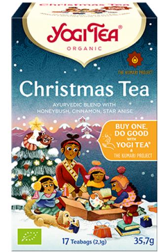 plantas en filtro YOGI TEA CHRISTMAS TEA BIO 17 FILTROS