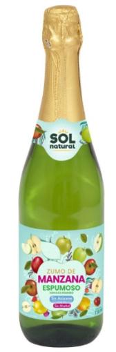 bebidas ZUMO ESPUMOSO MANZANA 750ML